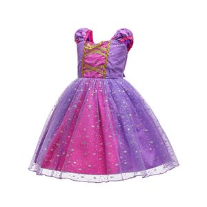 New Kids Dress Rapunzel Dress Halloween Girls Princess Dress