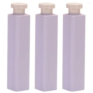 Lagerflaschen 3 Stcs Badezimmer Handseife Spender Küche für Wassermaschine Füllen Flüssigkeit Shampoo Conditioner Nylonweg