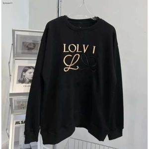 مصمم Loewe Hoodie Embroidery Women Pullover Hoodies العلامة التجارية loewe sweetshirts loewe longed sleeve loveed love logo mens loewe tops 9675