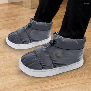 Carpets Heated Foot Warmer Shoes Soft Men Rechargeable Winter Slippers Home Offices Dorm Apartment For Women
