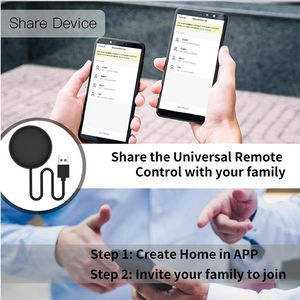 Tuya Wi -Fi Ir дистанционное управление Smart Universal для телевизионного кондиционера Alexa Remote Control Работа с Google Home Yandex Google