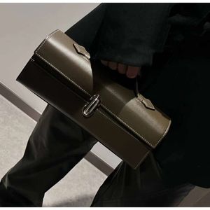 Bolsa longa italiana savette longa slim com design exclusivo de couro genuíno para mulheres e bolsa quadrada pequena