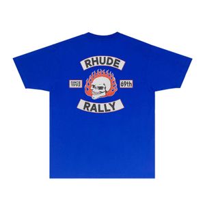 Rhude Brand Tshirt Designer Camise