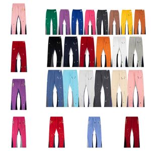 Mens Jeans Designer Pants Letter Print raka Sweatpants Depts Pant Hand Drawn Ink Splashing Graffiti Byxor tryck Sport Pant Joggar Mens Sweatpant Trousers