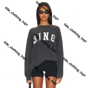 Annies Bing Hoodie Kadın Tasarımcı Sweatshirt Moda Gevşek Çok Yönlü Trend Uzun Kollu Kazak Kazak Anine Bung Hoodie Anine Bung Hoodie Aninebing Hoodie 65