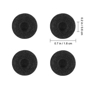 Täcker öronkuddar ersättande hörlurar skum hörlurar headset öronspetsar skyddare hörlurar disponibla