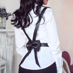 Vestidos casuais uyee Fashion Belts for Women Bowknot Body Arness Corset Pu Lether Suspenders Bondage Lingerie Punk Punk Banda