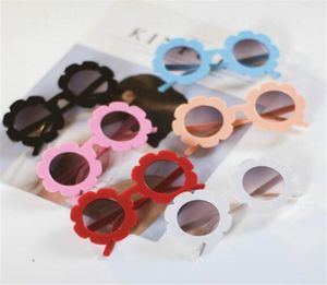 Sunglasses Cute Kids Flowers Candy Color Boys Girls Children Sunglasses Summer Fashion Sunglasses Glasses Beach Toy9012454