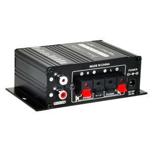 Radyo AK270/AK170 HIFI FM Otomatik Müzik Subwoofer Hoparlörler Ev Dijital Amplifikatörler Stereo Ses Power Amplifikatörü Fm Radyo Mikrofonu Otomobil için