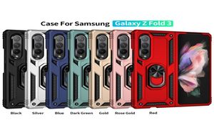 Military Shockproof Heavy Duty Cases Hybrid Armor Ring Stand Magnetic Car Mount Shockproof Rugged Cover For Samsung Galaxy Z Flip 8163296