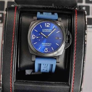 Top Clone Men Sports Watch Panerais Luminor Automatisk rörelse Swiss Authentic Super Diving Importerad helt klocka Simtrenden