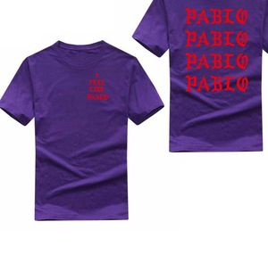 West Pablo T -shirt Men I Feel Like Pablo Printing Short Sleeve Anti Season 3 Tshirt Hip Hop Club Social Rapper Tee Tops1715646