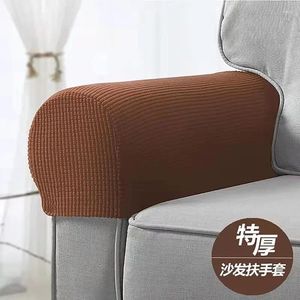 Copertina di sedia da 2 pezzi divano guanti braccialeni elastico elastico per tutte le stagion
