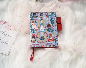 Anteckningsböcker Japan A6 A5 Notebook Stationery Diary Billbook Hobo Specifikationer Cover Japanese Style Cover Alice in Wonderland