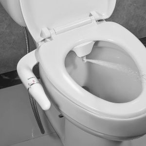 Samodra toaleta bidet ultra-slik bidet toaleta Załącznik z mosiężnym wlotem regulowane ciśnienie wodne łazienka higieniczny prysznic