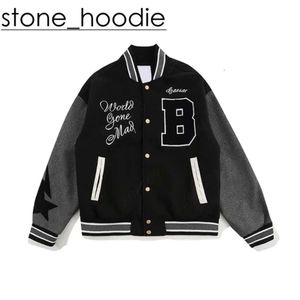 Bapestar Hoodie Men's Jackets Varsity Jacket Mens Designer Jackets Fashion Women Baseball Jacket Letter Brodery Coat Streetwear Luxury Bapestar Jacket 7745