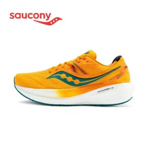 Botas Saucony Triumph20 Vitória 20 Running Running Shoes de Running Sapatos masculinos e femininos Tênis de Corrida de fundo suave leve