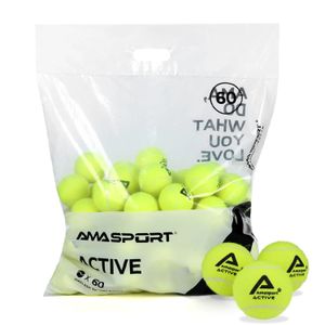 Amasport Training Training Balls Tennis Balls 6122436pcs Wysokie odbicie Łatwo do kontrolowania piłki do ćwiczeń dla początkujących 240329