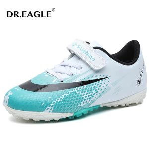 DR.EAGLE Cheap Professional Football Shoes Children Lightweight TF Sneakers Soccer Boys Kids Outdoor Futsal Sneakers Size 30-39