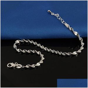 Anklets Mode Ed Weave Kette für Frauen ankettieren