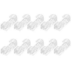 NOWOŚĆ 20PCS WYKONAWNY DRUKOWY ORGANIZATOR CILE CLABLE CLABEL CABLE MANAGE WALL DRUKOWANIE DRUKOWANIE PRZEWODNIKA KABLE KABLE WITRET OFFICE SEALSS LINE