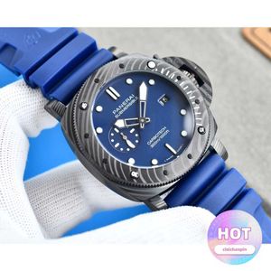 Zegarek designerski zegarki dla męskiego mechanicznego automatycznego ruchu Sapphire Mirror 47 mm gumowy obserwator Sport Sport Luxury Watches C4HR Weng