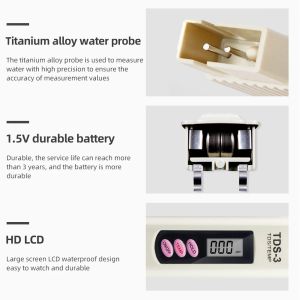 Digital PH Tester TDS Meter LCD display For Measure Water Quality Purity Swimming Pool Aquarium 25% off