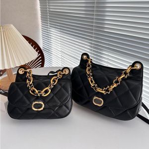 Luxury Women Bag Mini Luxury Shoulder Bag Large Metal Chain Handle Bag Underarm Bag Crossbody Bag Commuter Bag Cowhide Matte Texture Diamond