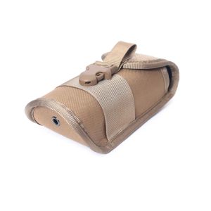 Luc Tactical Molle Glasses Pouch Glasses Sunglasses EDC Waist Pack utilidade Acessórios militares de caça militar Organizador de óculos Bolsa