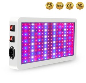 1000W LED GROW Light Dual Switch Dual Chips Full Spectrum Hydroponic för inomhusväxter VEG och Flower1000 Watt7871924