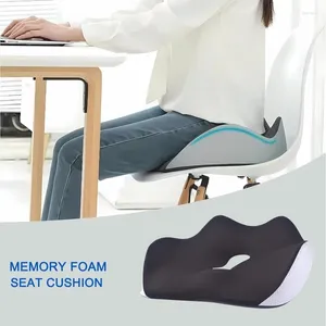Kuddminnesskum Säte Kontoret Tailbone Pain Relief Back Chair Support For Home and Car
