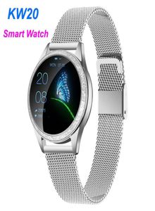 KW20 Women Smart Watch Heart Tassole IP68 Pavagliatore impermeabile Bluetooth Smartwatch Female Fitness Bracciale per Huawei Android iOS289268