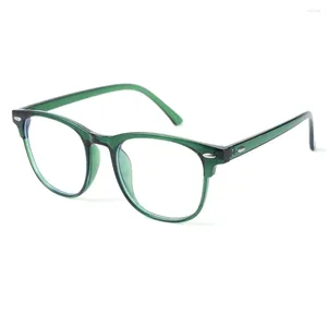 Occhiali da sole Anti-blu occhiali leggeri Frame Plano Goggles Multi-color semplici uomini e donne Radiazione per computer