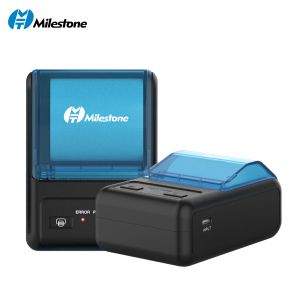 Scanners Meilenstein -Ticket Impresora Termina 58mm Handheld Tragbares Mini -Mobiltelefon BT Thermal Taxi -Quittungsdrucker