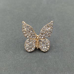 Fabbrica diretta piena di diamanti farfalla cellulare fai da te bellezza materiale cellulare guscio bastone accessori gioielli con diamanti farfalla in lega
