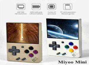 Bittboy Miyoo Mini Retro Game Console 2 8 polegadas portátil Jogos portáteis Player Open Source Pocket Gaming Consoles Caixa Crianças Presente H223019603