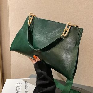 Designhandtaschen Frauen Umhängetasche weiches synthetisches Leder Crossbody große Kapazität Mode weibliche Achselbeutel 240326