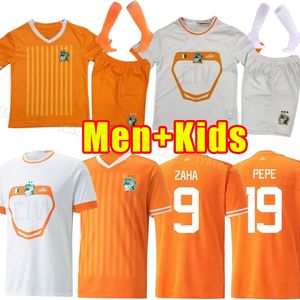 23 24 Cote D Ivoire Soccer Jerseys 2023 2024 Konan Kossounou Kessie Zaha Cornet Boga Sangare Haller Footballシャツ