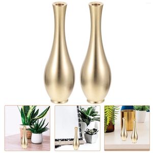 Vasen 2 PCs Vase Weihrauchhalter Desktop Tiny Antique Small Flower Ware Indoor Exquisite