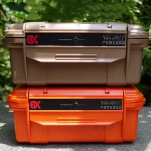 Tools EDC Outdoor Large Professional Waterproof Box Storage Box Waterproof Container Compression Seal With Shock Cushion Accessories