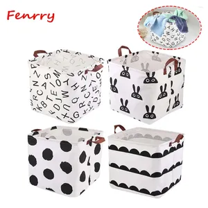 Laundry Bags Fenrry Folding Basket Storage Organizer For Kids Toy Books Toys Box Clothes