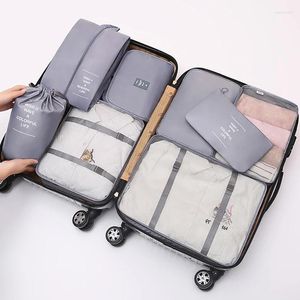 Storage Bags Waterproof Travel Luggage Organizer Bag Suitcase Underwear Clothes Cosmetics Kit Shoes Packing Pouch