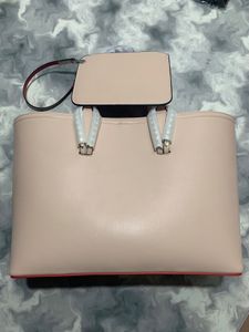 Luxurys 2Pic/Set Bags Women Platfor para rabiscar bolsas de grife de designers bolsa de bolsa de couro composta para meninas pequenas carteiras