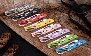 Rostfritt ståljakt knivar självförsvar nyckelring folding kniv bergsklättring camping fiske grill kniv utomhus överlevande9371310