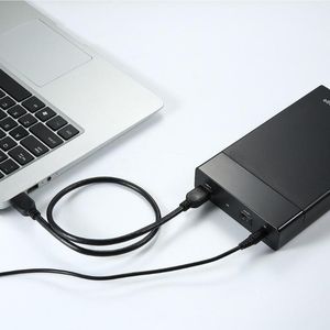 Gudga Scatola esterna HDD 3,5 pollici 2,5 da sata a USB 3,0 6 Gbps HDD RECOLO SATA III Custodia SSD per un disco rigido spesso 10 TB 3.5 esterno