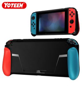 Joteeen TPU Case for Nintendo Switch Protective Card Box Travel Cake Cover Cover Shell Wymiana Joycon Hand Chwyt Pełna okładka Shell1896536