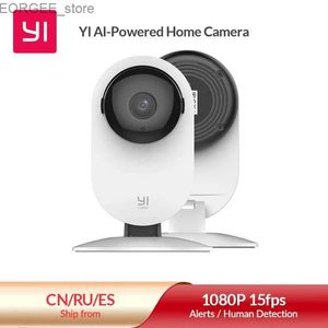 기타 CCTV 카메라 YI 1080P 스마트 홈 카메라 실내 AI 인간/개 고양이 애완 동물 WIFI 보안 캠 감시 시스템 야간 시력 활동 구역 Y240403