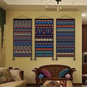 Tapestries Bohemian Pattern Hanging Cloth Living Room Wall Background Tapestry Home Stay Ethnic Style Decorative Art Painting