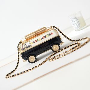 Projektantka łańcucha torby Mini Busa Skórzane ramię Crossbody Kobiet Luksusowa marka Summer Wysokiej jakości torba imprezowa z pudełkiem