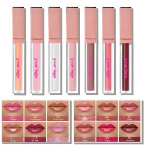 Lipstick hidratante brilho labial atacado Etiqueta personalizada Cosméticos a granel Lipgloss During Lipglos